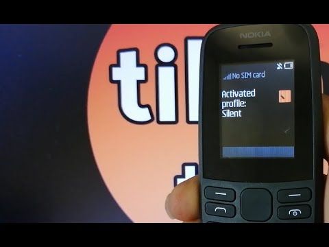 nokia 105 mobile silent kaise kare !! how to turn on silent mode on nokia 105 ta 1304 ss
