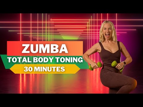 💪 30-Min Zumba Total Body Toning Dance Workout | ABS + ARMS + LEGS | Burn 300 Calories / 3000 Steps