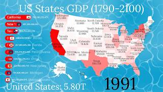 Download lagu US States by GDP (1960-2100) mp3 Download lagu US States by GDP (1960-2100) mp3