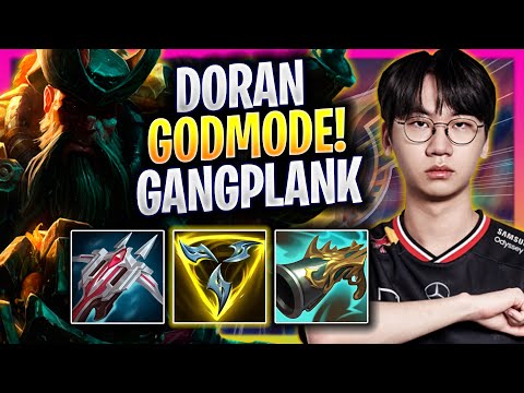 T1 DORAN IS A GOD WITH GANGPLANK! - T1 Doran Plays Gangplank TOP vs Urgot!