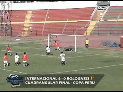 Internacional 6 - 0 Bolognesi / Copa Perú - etapa provincial Arequipa / MUNDO DEPORTE 2012