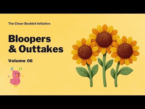 Cheer Booklet Bloopers & Outtakes - Volume 06