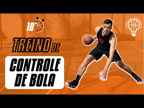 10 minutos de controle de bola para iniciante  e intermediário no basquete