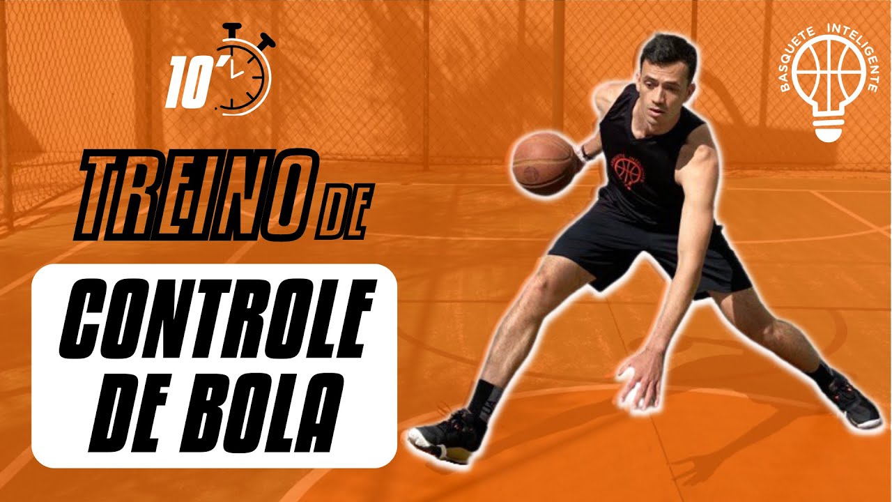 10 minutos de controle de bola para iniciante  e intermediário no basquete