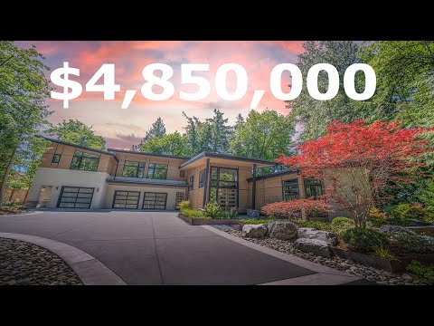 Inside a $4,950,000 CUSTOM HOME in Sammamish Washington