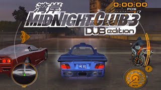 Midnight Club 3: Mercedes CLK GTR - Atlanta Stages