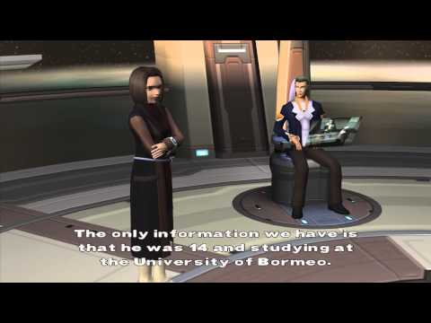 Xenosaga Episode I HD Cutscene 059 - The Mysterious Y Data - JAPANESE