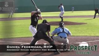 Daniel Federman Prospect Video, RHP, Archbishop Edward McCarthy High School Class of 2017