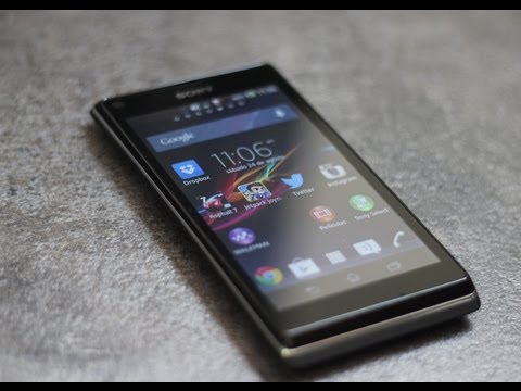 Sony Xperia L: Primeras impresiones
