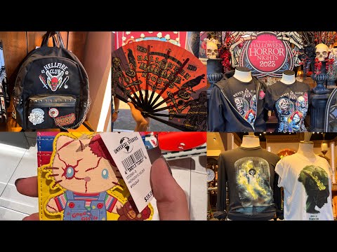 HALLOWEEN HORROR NIGHTS MERCH AT UNIVERSAL STUDIOS CITY WALK!