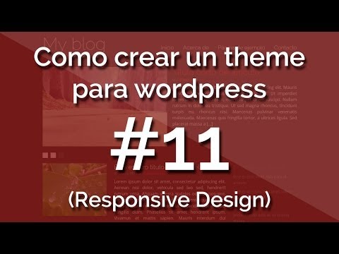 Curso Como crear un theme para wordpress con Responsive Design 1 Introducción