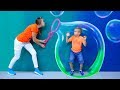 Vlad And Nikita Have Fun Day In The Museum Of Illusions And The Dinosaur Park