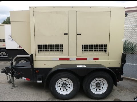 Kohler 57 kW prime rental diesel generator, John Deere engine, 2373 Hrs, Yr 2006 - CSDG # 2009
