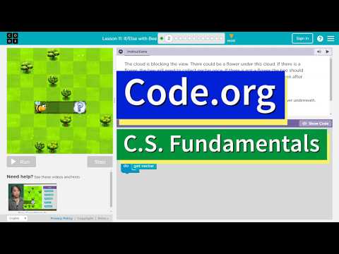 Code.org Express Lesson 15.2 If/Else with Bee | Answers Explained | Course D Lesson 14.2
