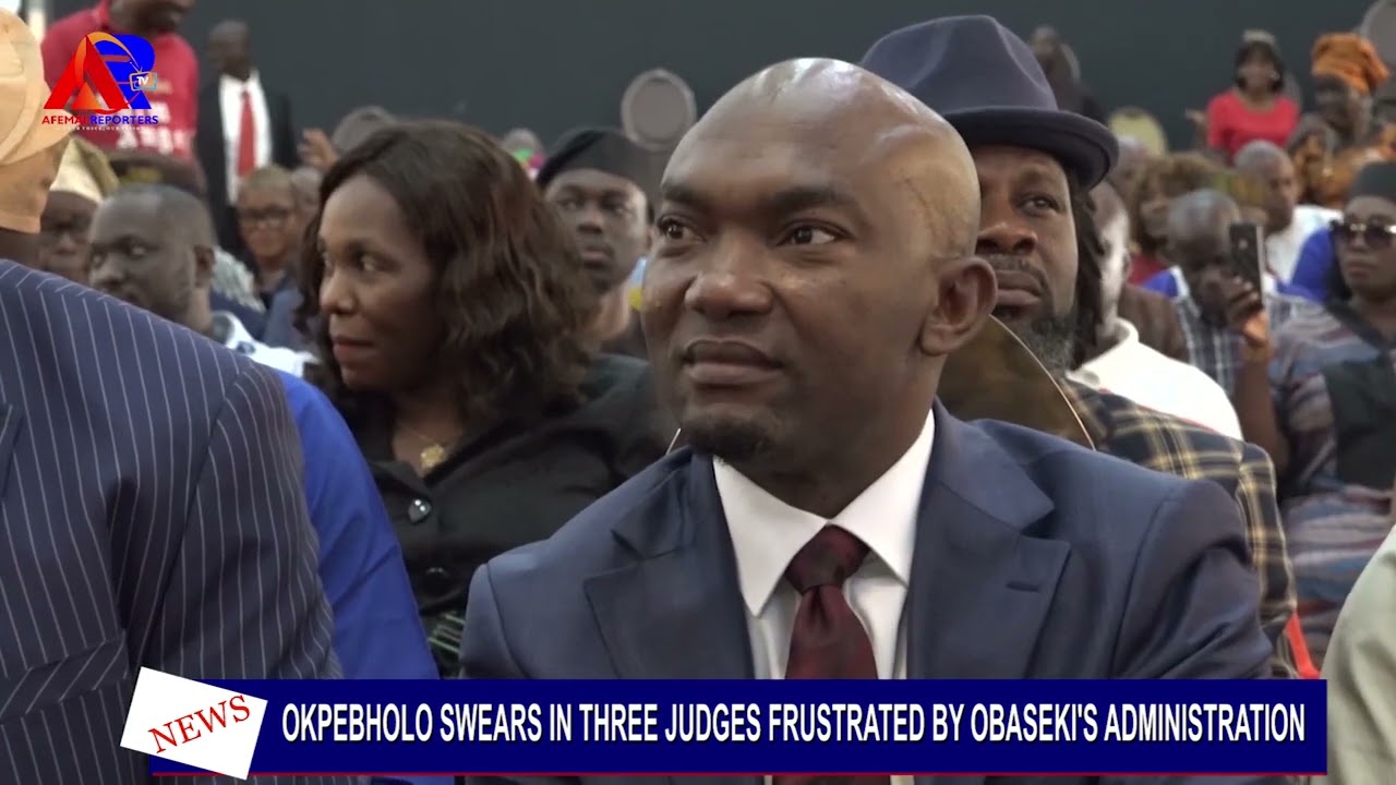 Okpebholo Swears In Three Judges Frustrated By Obaseki’s Administration