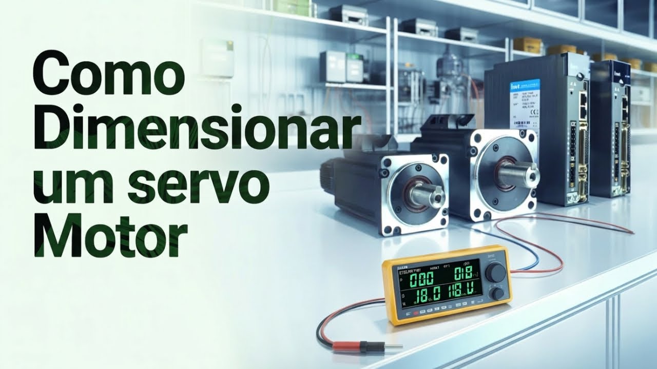 Servo Motor - 04 Passos  para  dimensionar um servo motor