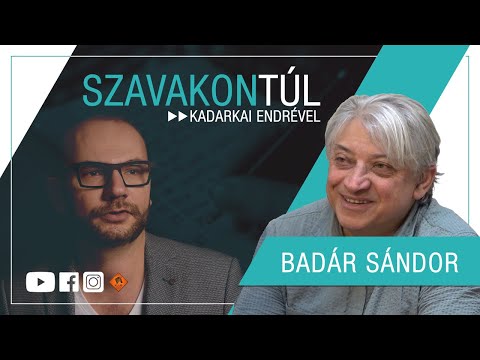 Szavakon túl #118 (2024.05.19.): Badár Sándor - Kadarkai Endre műsora a Klubrádióban