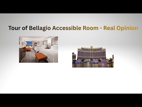 “Accessible Bellagio Room Tour | Honest Wheelchair Accessibility Review”