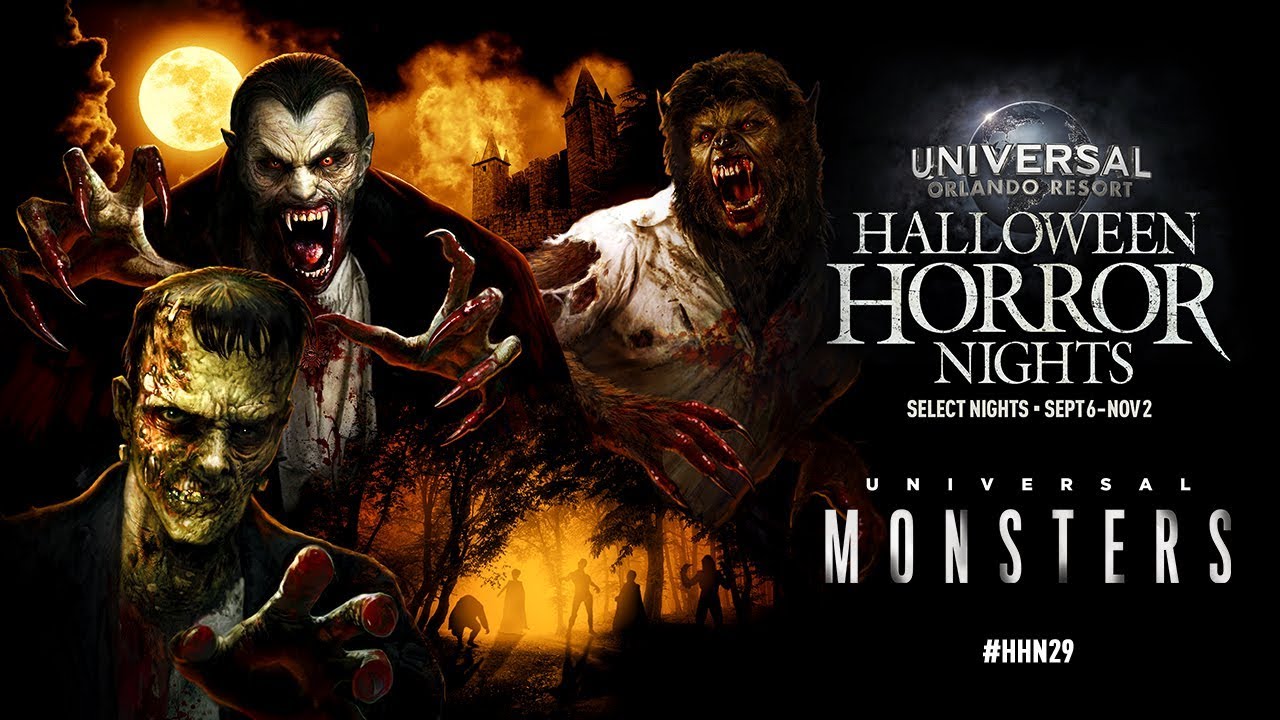 Universal Monsters House Reveal | Halloween Horror Nights 2019 - YouTube