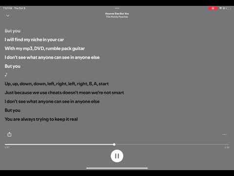 Anyone Else But You - The Moldy Peaches 