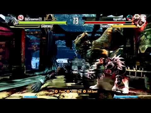 Sabrewulf vs. Thunder