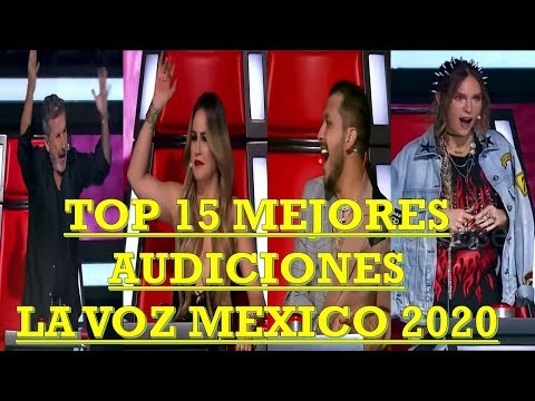 TOP 15 I Mejores Audiciones A Ciegas - La Voz México 2020 PARTE 1