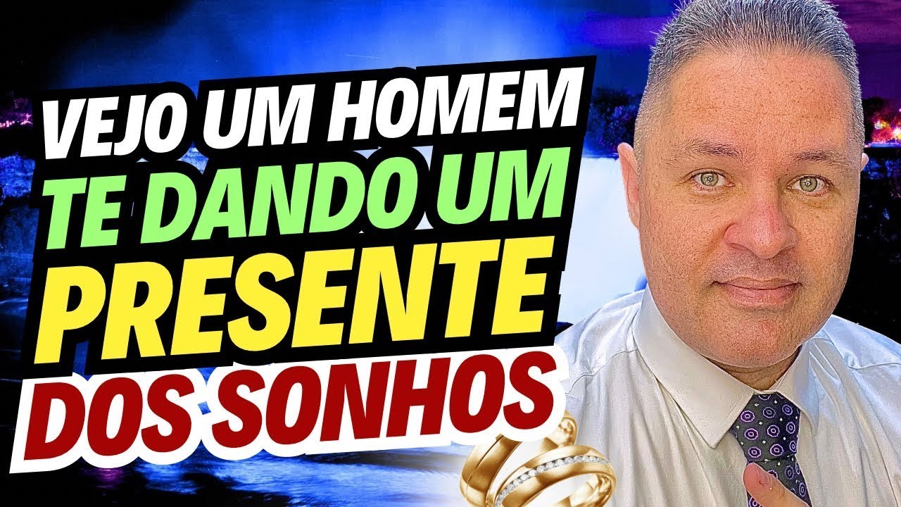 VEJO você GANHANDO um PRESENTE🎁de um HOMEM MADURO😎ELE vai te CONQUISTAR😍com UMA FRASE de AMOR💘