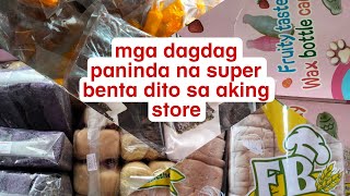 MGA DAGDAG PANINDA NA MABILIS MAUBOS DITO SA AKING TINDAHAN