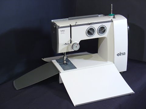 Elna Lotus ZZ sewing machine + instructions