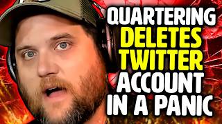The C*ckening DELETES TWITTER (total collapse!)