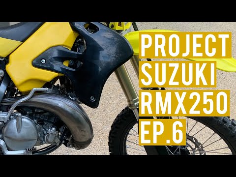Suzuki RMX250 Rebuild Ep.6 (custom wiring)