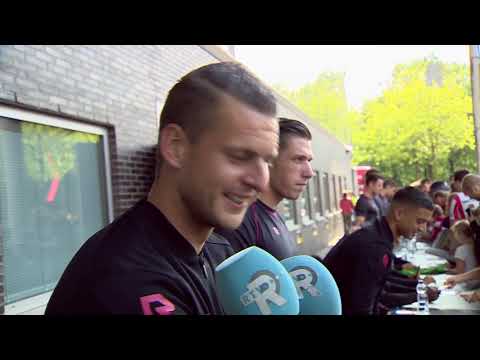 Regen kan de pret niet drukken op de familiedag van Sparta