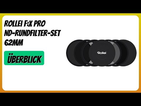 BEWERTUNG (2026): Rollei F:X Pro ND-Rundfilter-Set 62mm. Infos