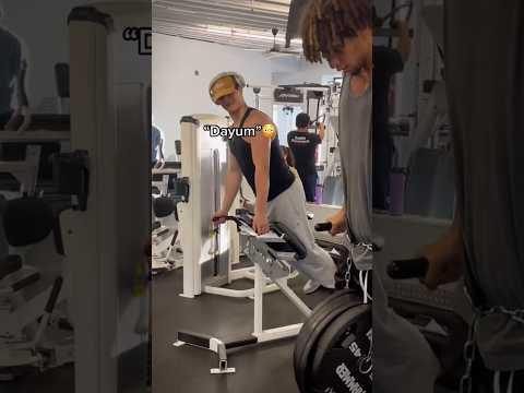 SUS-Typ in meinem Fitnessstudio in 4K erwischt😭🤦‍♂️ #sus #susmoments #fakeweights