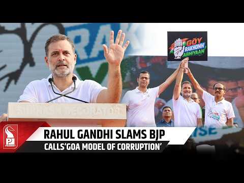 RaGa Slams BJP Over Goa’s Land, Jobs and Corruption, Seeks Full Majority in 2027