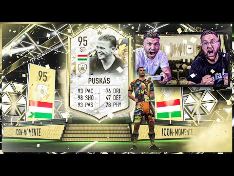 Wir haben PUSKÁS Prime ICON MOMENTS im 12,5k PACK gezogen 😱😍 UNGLAUBLICH !! FIFA 22