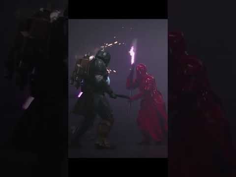 Paz Vizsla vs Praetorian Guards #shorts #shortvideo #viral #video #fyp #starwars