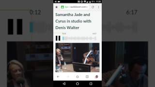 20/11/16 - Samantha Jade &amp; Cyrus - Interview &amp; Hurt Anymore - 3AW 69.3