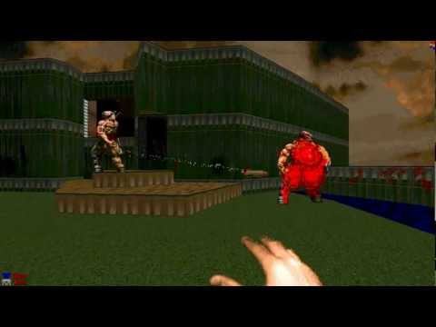 Cyberdemon vs Cyberdemon - DOOM II