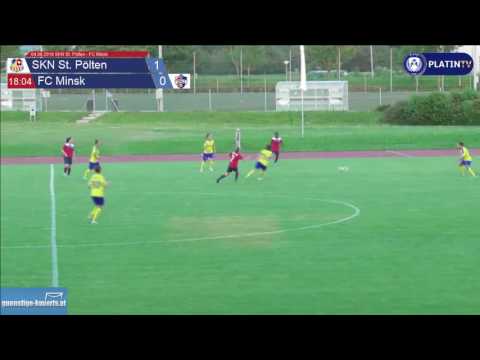 04.08.2016 SKN St. Pölten - FC Minsk - Highlight  (1. Halbzeit / 18:10) am 04.08.2016 19:37