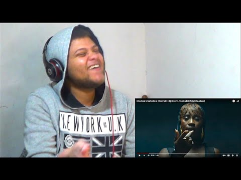 Cina Soul x Sarkodie x O'Kenneth x Dj Breezy - Too Bad (Official Visualizer) [REACTION]
