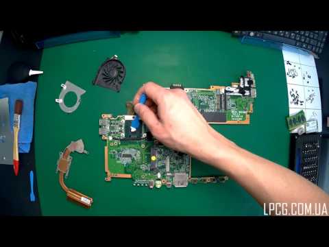Как разобрать и почистить ноутбук Fujitsu Siemens AMILO Si 2636
