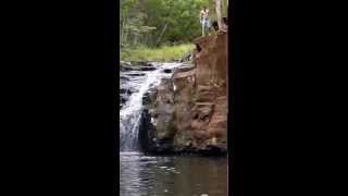 preview picture of video 'Dalwood Falls jumpy jump'