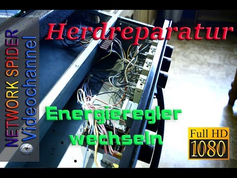 Herdreparatur - Energieregler wechseln 🔨🔧