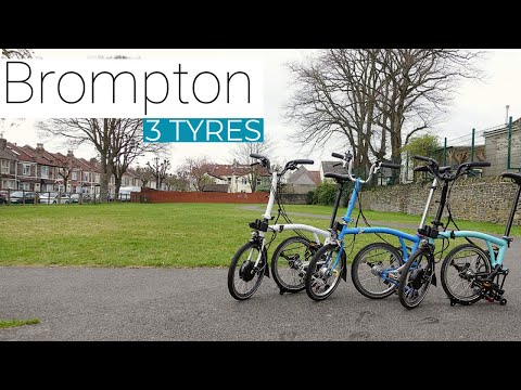 How much difference does a tyre make on a Brompton? 3 Tyres Compared