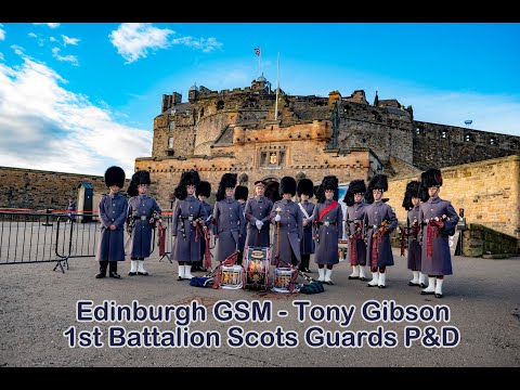 1st Battalion Scots Guards P&D - Edinburgh Castle Changing of Guard Ceremony