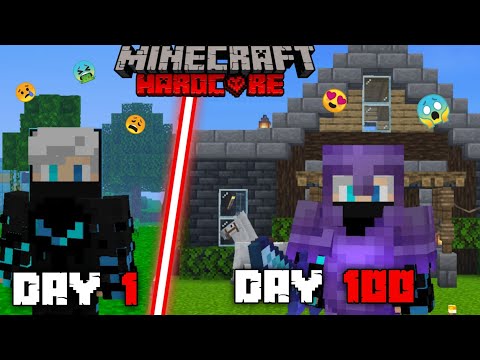 PEARL SURVIVES 100 DAYS in Minecraft Hindi!?!?!
