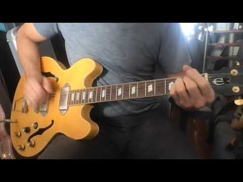 DEMO VIDEO Epiphone Inspired By '68 Revolution Casino 2009 - 2014 - Lennon Natural (US Customers Tax included in shipping price) image 14