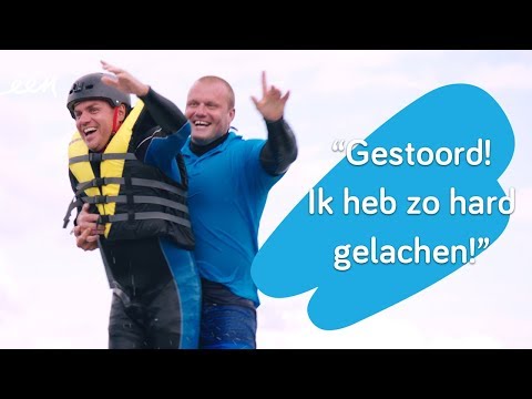 Peter Van de Veire organiseert een gestoorde activiteit op het water! - Weg zijn wij