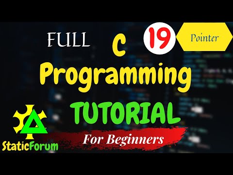 19 Pointer Double Pointer Full C Programming Tutorial For Beginners High Level Language Code